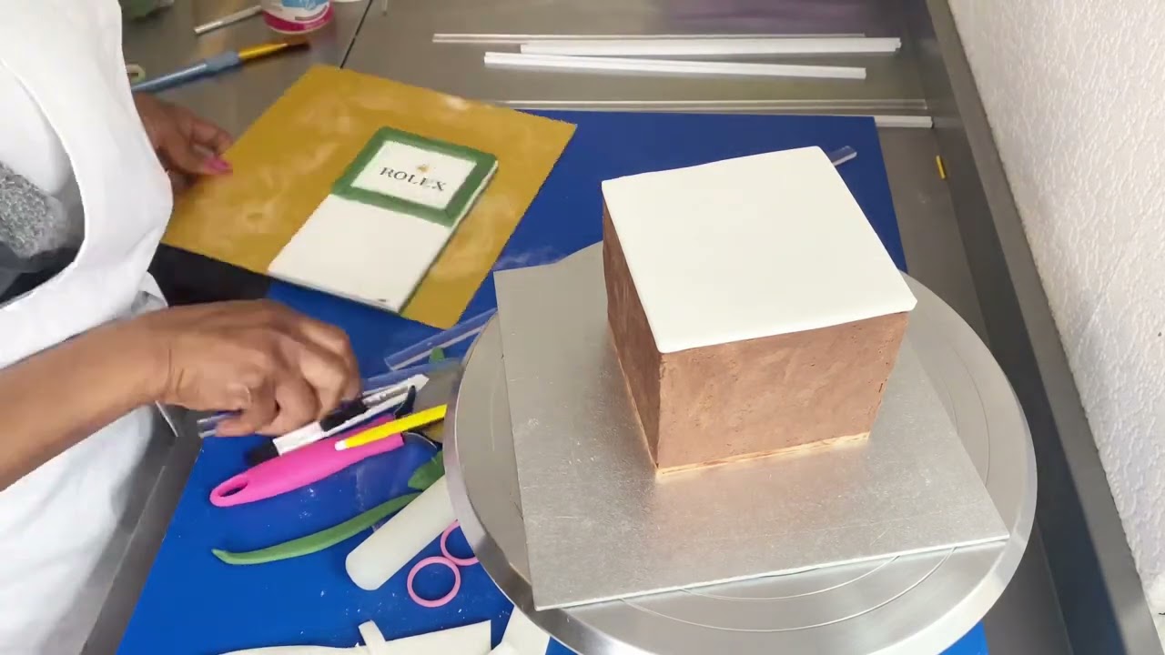 Rolex Watch Cake Tutorial | Molly's Kitchen Queens