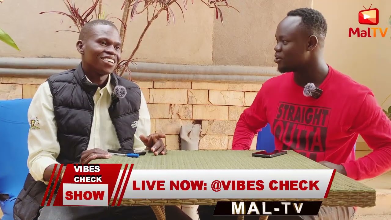Man Zaki and Mr Fadil Welborn Youth' Chairperson Yumbe District Live @ Mal TV, Topic about Youth's.