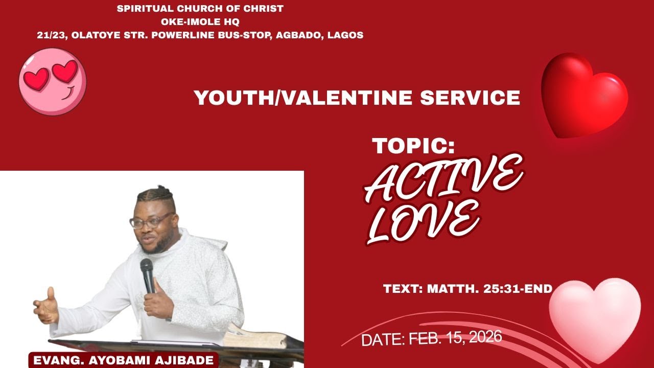 Youth/Valentine Service