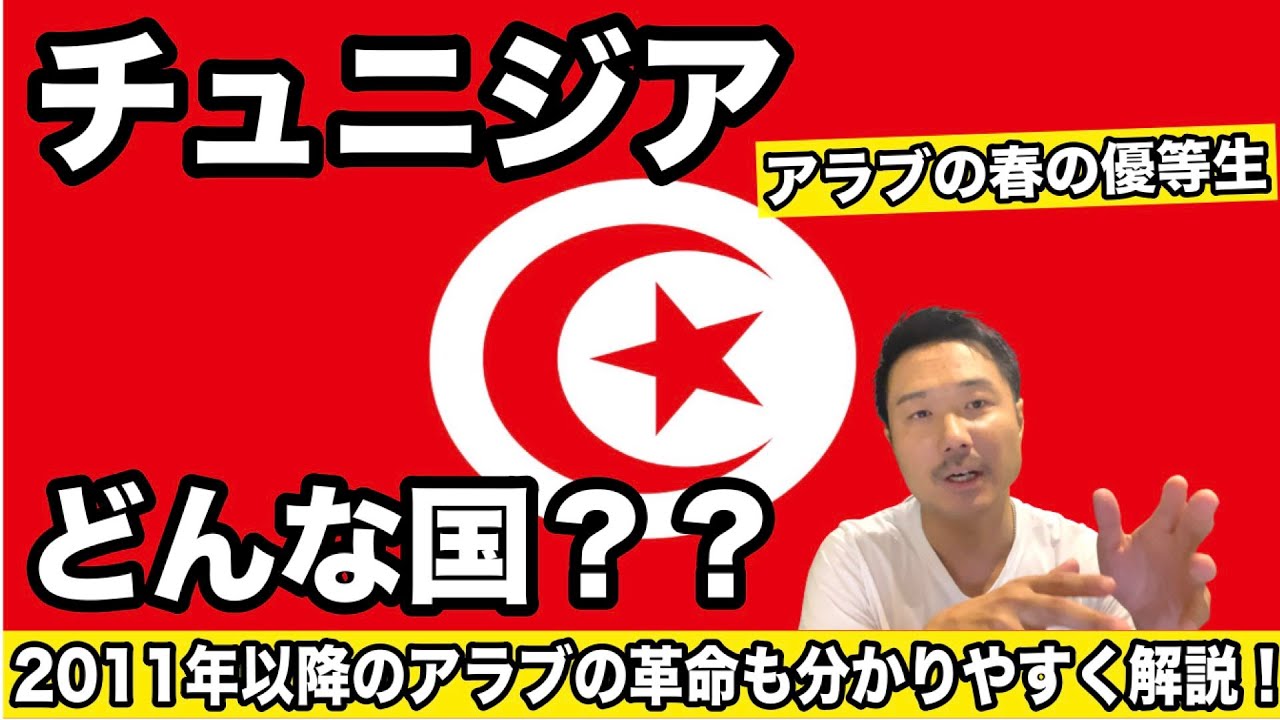 チュニジアってどんな国？元外交官が「アラブの春」含めて徹底解説！