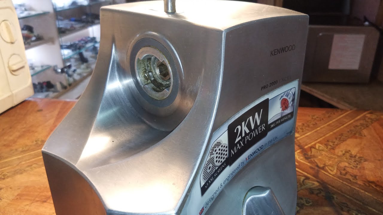 Ремонт мясорубки Kenwood MG 70 !
