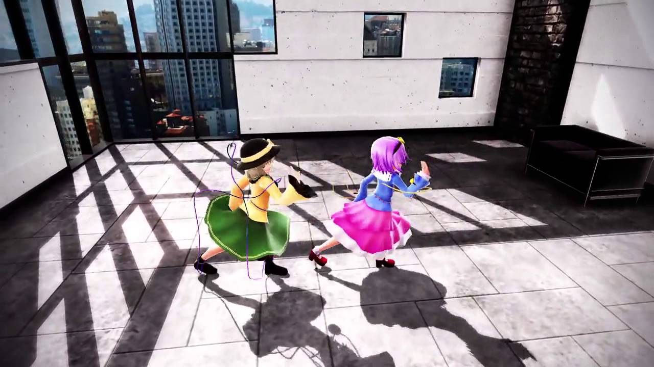 【東方MMD】さとり こいしでGirls