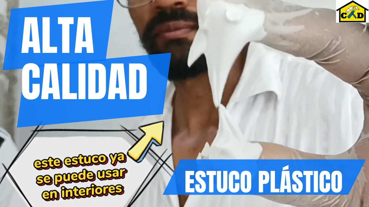 CÓMO PREPARAR estuco plástico de ALTA CALIDAD