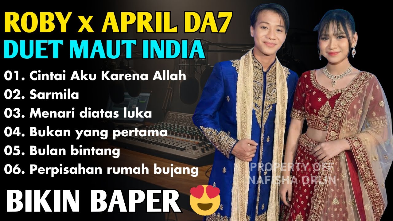 Sumpah Merinding! Roby & April DA7 Duet Lagu Dangdut Versi India (Cengkoknya Gila!)