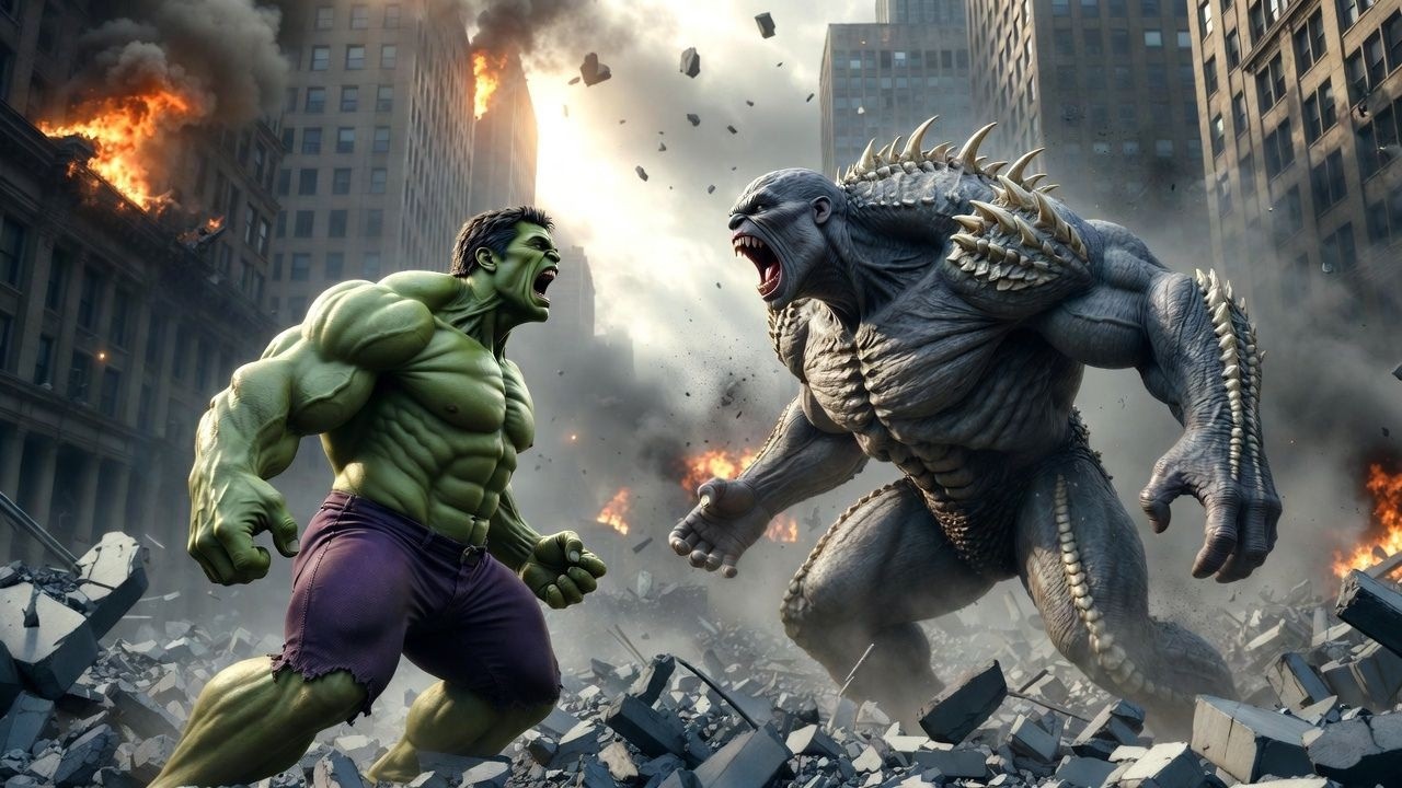 HULK vs ABOMINATION: Gamma War Begins! 💥 | Epic Fan Made Battle