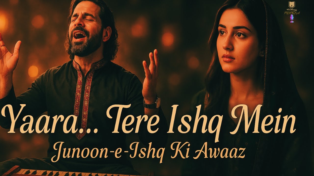 💘Yaara..Tere Ishq Mein | A modern style #qawwali of Ishq, Junoon & Deewaniyat | ✍️ 