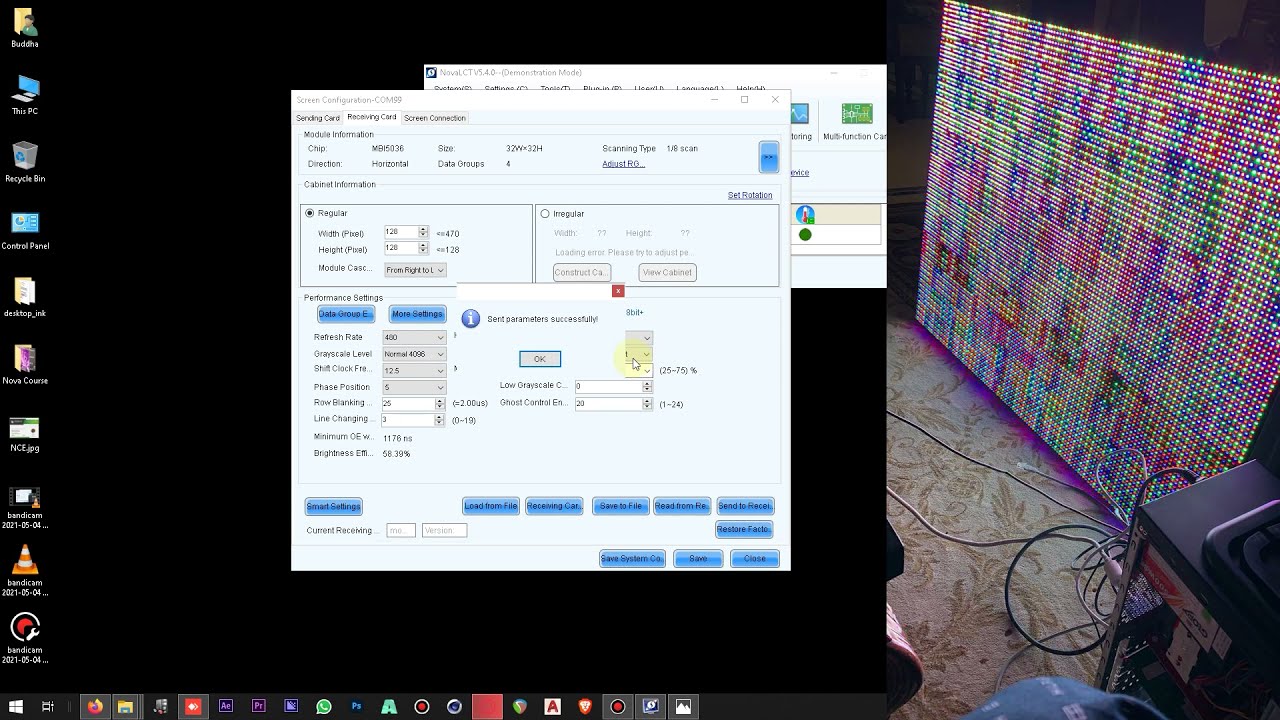 Novastar NovaLCT 5.4 tutorial.  Как настроить контроллеры новастар. Обучающий курс. Часть 3.