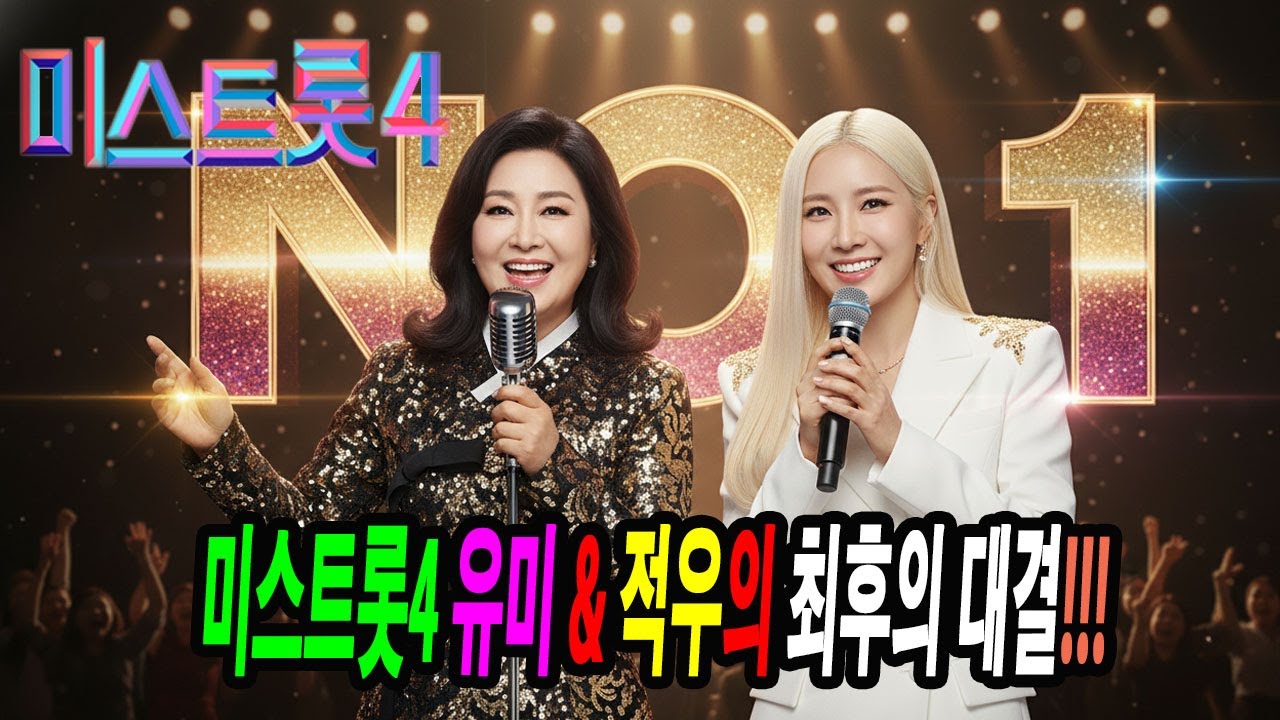 미스트롯4 유미 & 적우의 최후의 대결!! 유미 & 적우, 경쟁을 넘어선 감동의 하모니 🎶 김성주도 오열한 진심의 무대