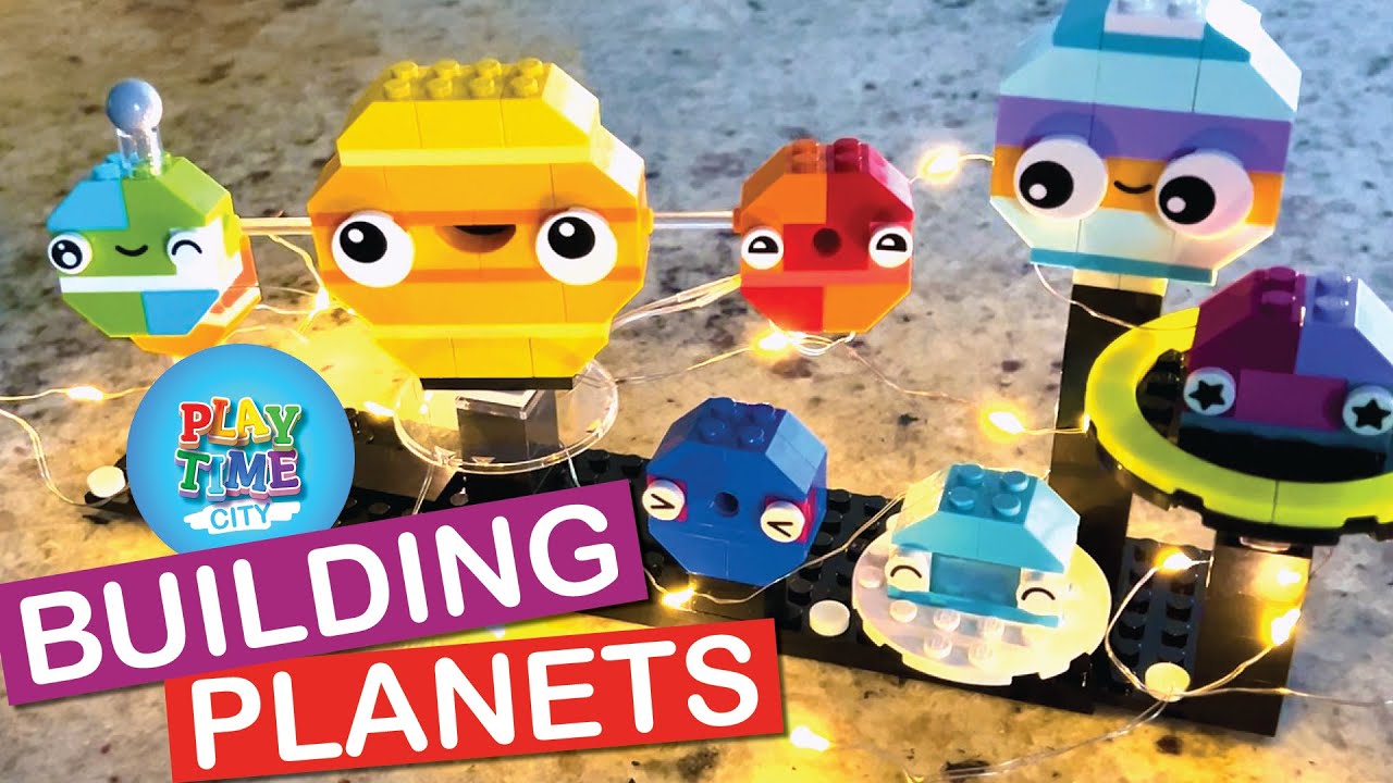 &ldquo;LEGO&rdquo; Building The Solar System - Fun facts about the solar system - Playtime City