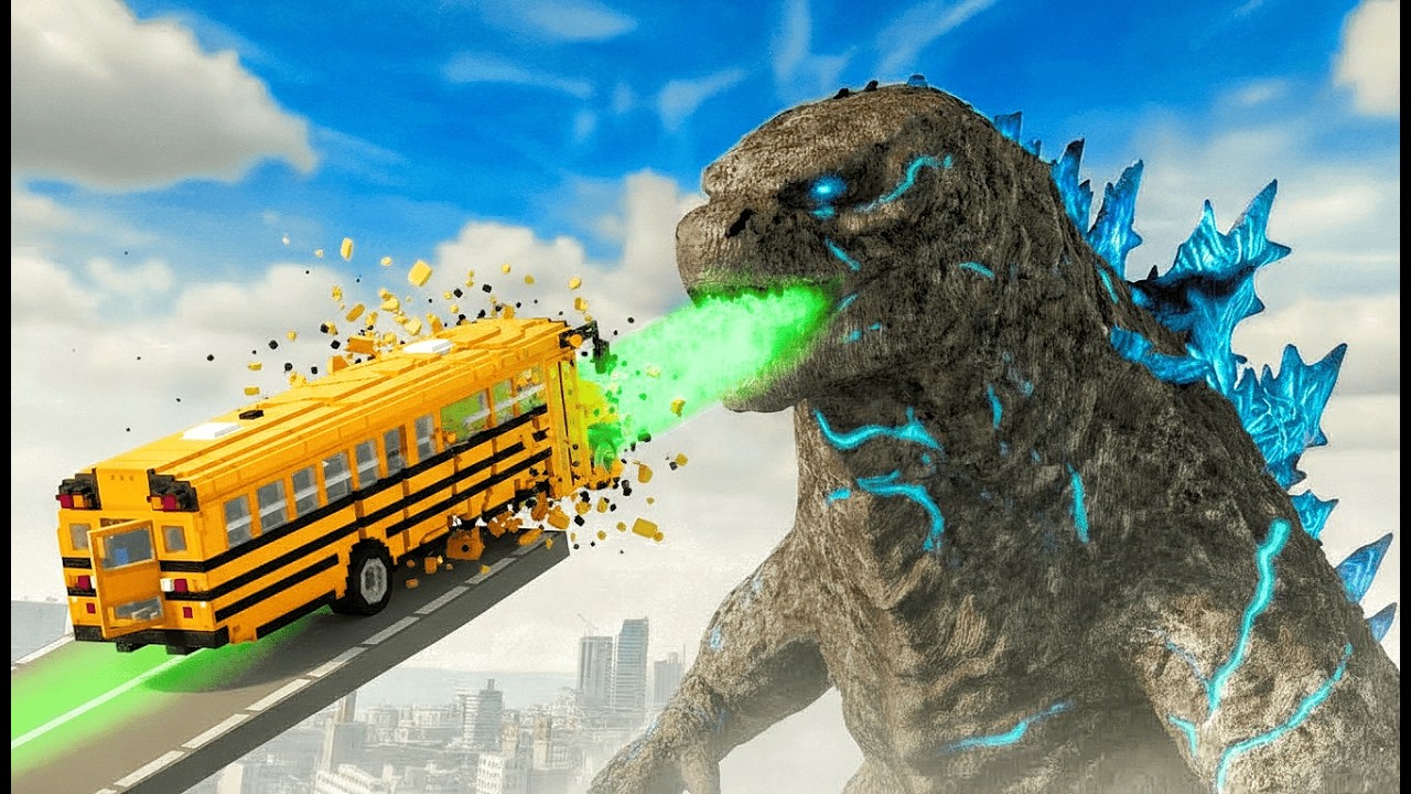 Cars vs Godzilla | Teardown