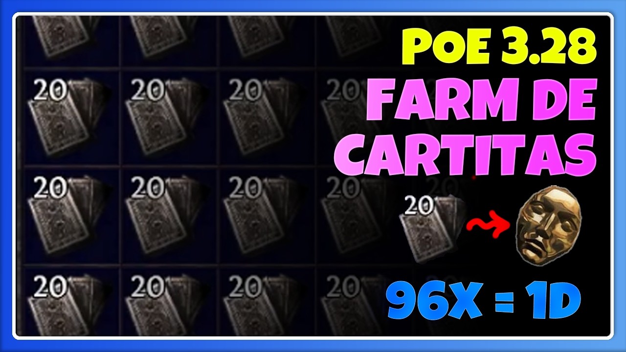 [POE 3.28] Farmeo de stacked decks con el escarabajo 