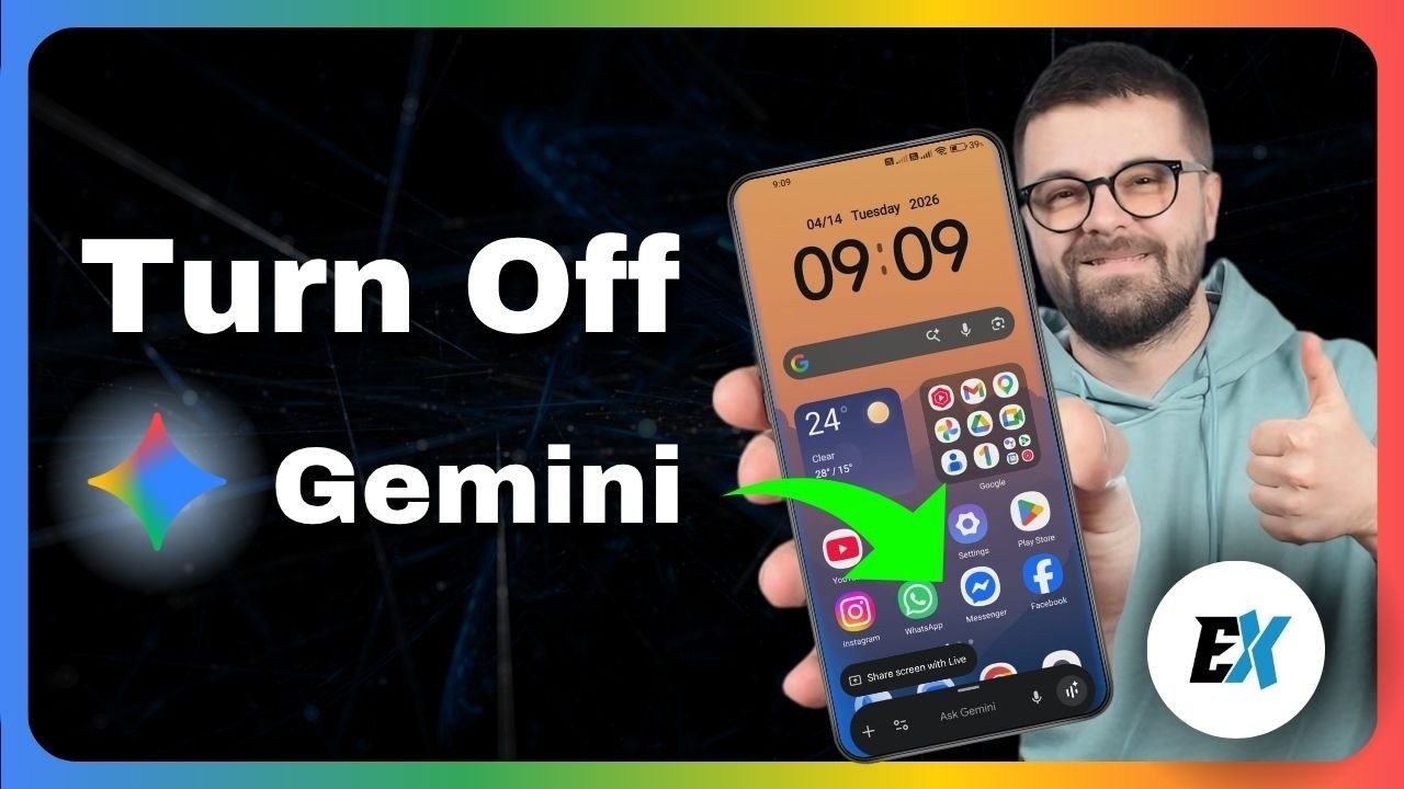 How to Turn Off Google Gemini on Android - Stop Gemini from Popping Up on Android