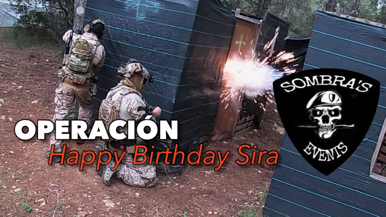 Operación happy birthday Sira (Airsoft Playground)
