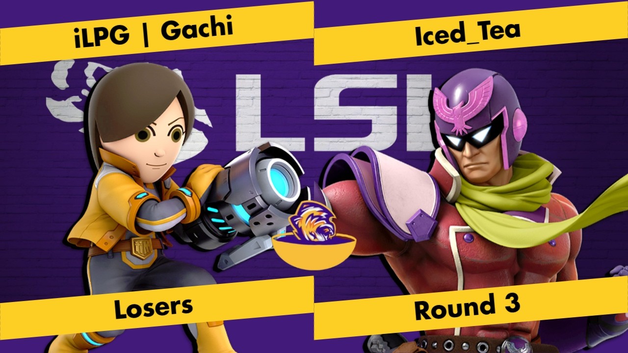 iLPG | Gachi (Mii Gunner) vs Iced_Tea (Captain Falcon) - Salsa #46 - Losers Round 3