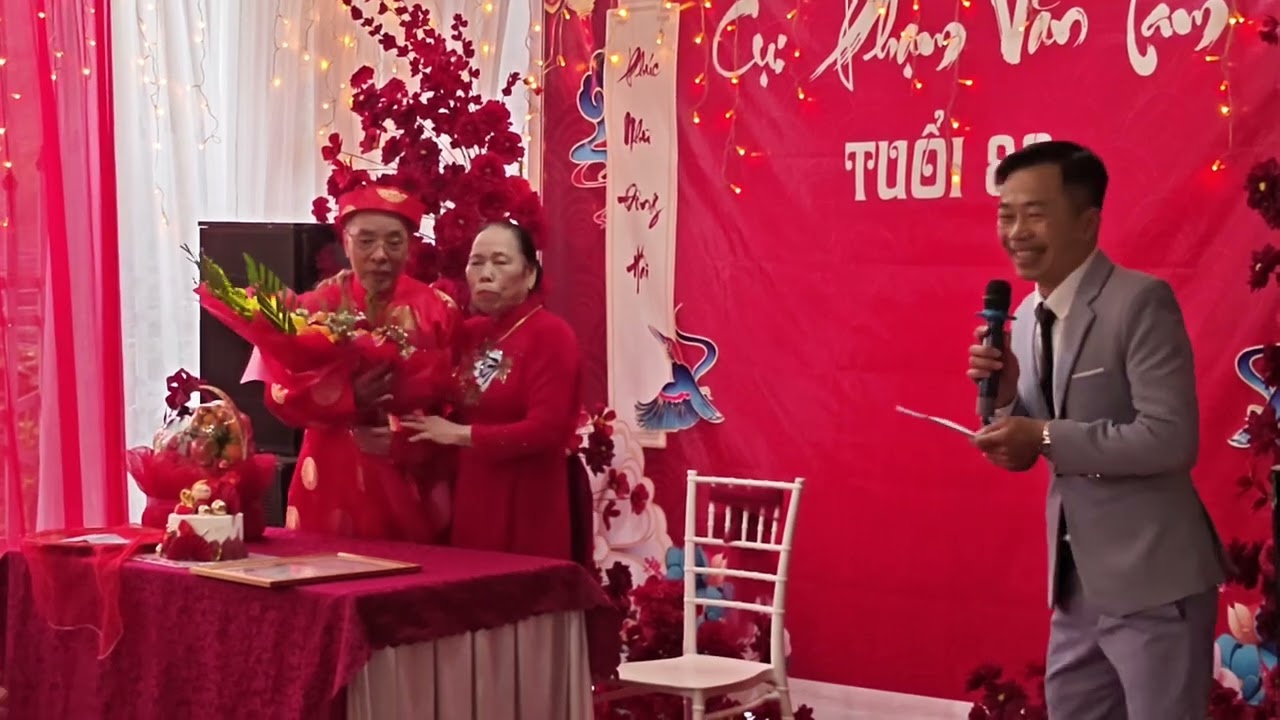 Mừng thọ ông Phạm Văn Tam