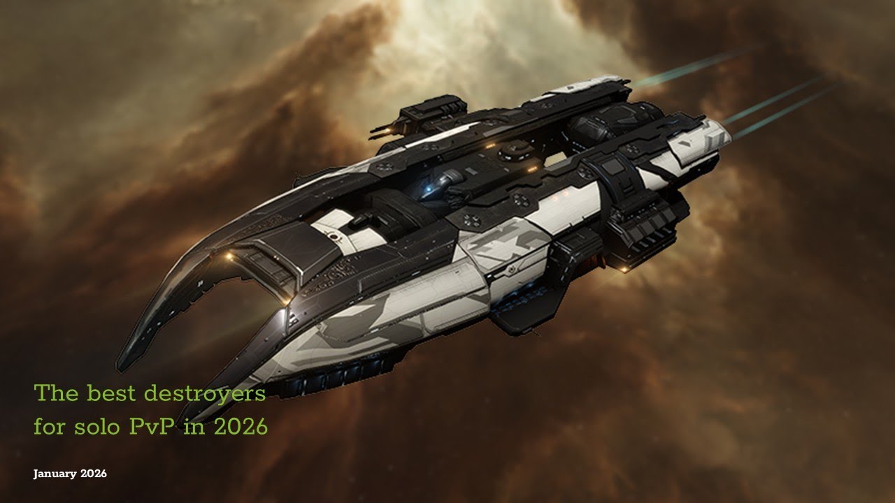 The best destroyers for solo PvP in EVE Online in 2026
