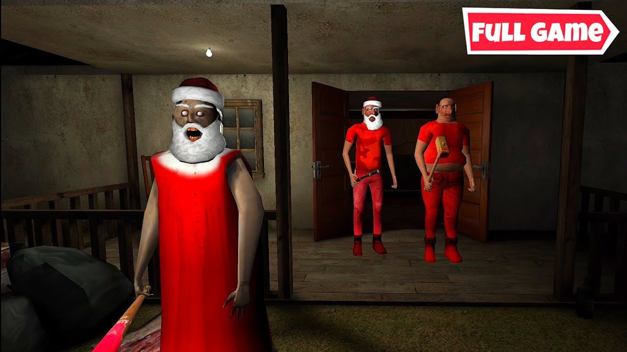 Christmas Twins & Granny INVADED The Psychopath House | FULL GAMEPLAY 