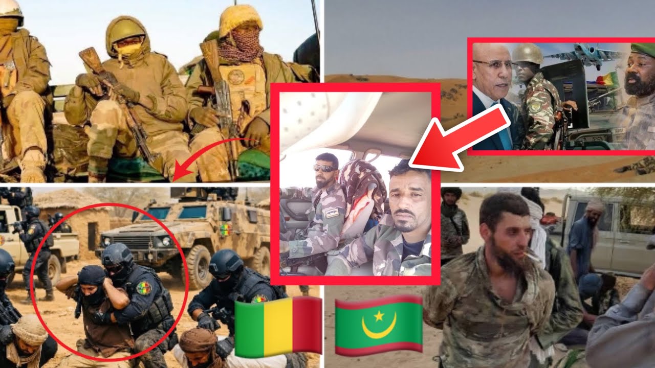 🔴 Граница между Мали и Мавританией 🇲🇱 🇲🇷 Вооруженные силы Мали (FAMa) захватили лидеров террористов