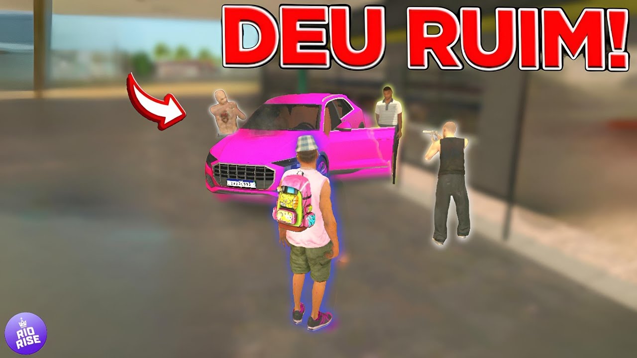 TENTARAM SEQUESTRAR 😱 na MINHA FRENTE no RIO RISE!!