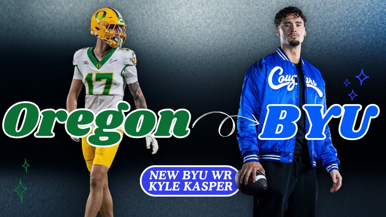 BYU Football Wide Receiver Kyler Kasper On Transferring From Oregon | The CougConnect Podcast