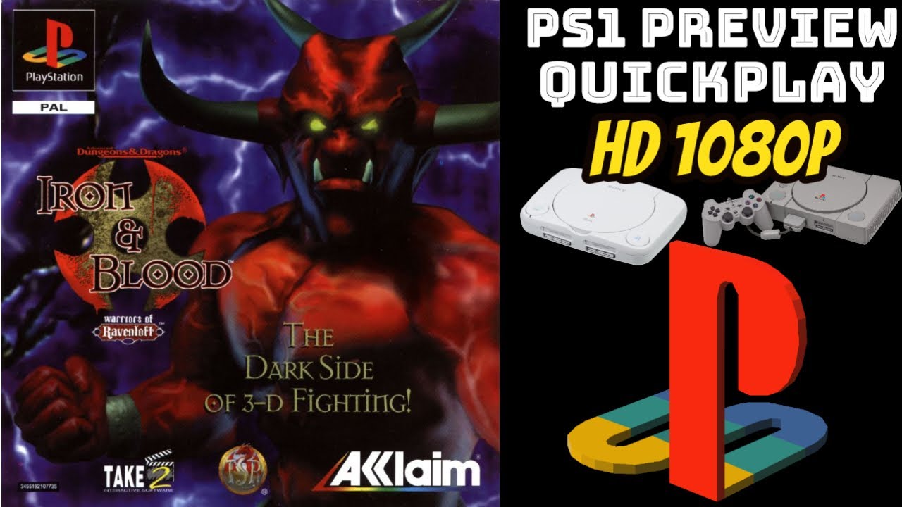 [PREVIEW] PS1 - Iron & Blood: Warriors of Ravenloft (HD, 60FPS)