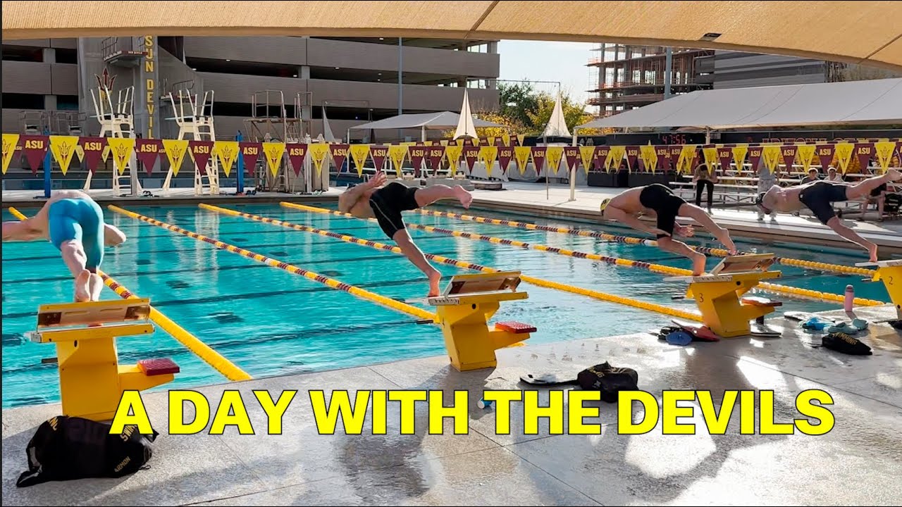 A Day with the Devils. Inside Arizona State Swimming. Raw, Real & Unfiltered with Social Kick