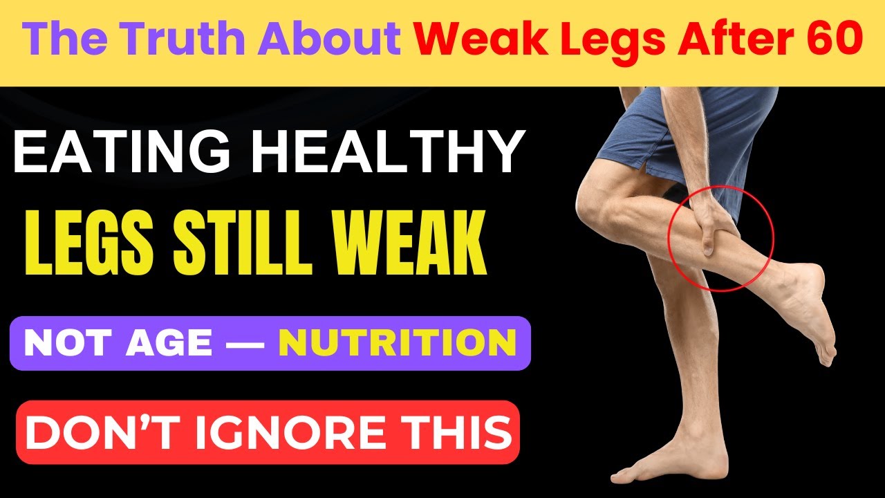 Over 60? Why &ldquo;Eating Healthy&rdquo; Still Leaves Your Legs Weak | Senior Health