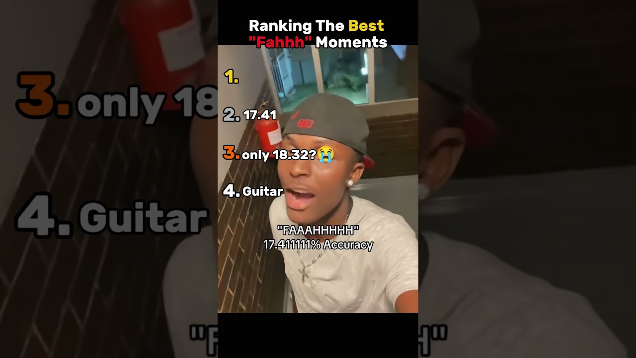 Ranking The Best Fahhh Moments