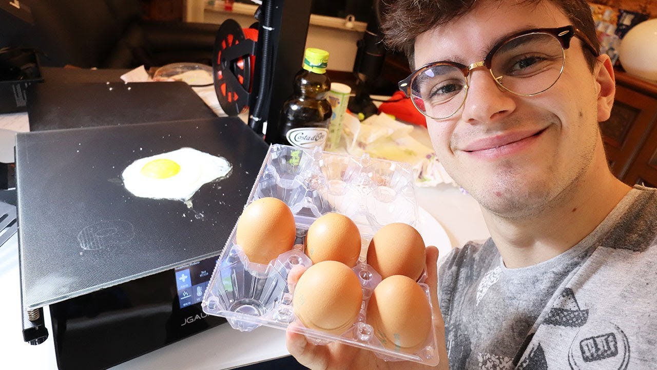 CUCINARE CON LA STAMPANTE 3D (esperimento)
