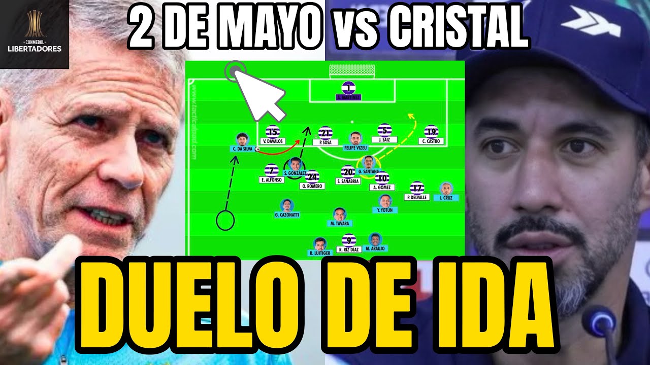 ASÍ JUEGA 2 DE MAYO🇵🇾 | PREVIA: SPORTING CRISTAL DEBUTA EN COPA | ANÁLISIS DE AMBOS EQUIPOS⚽️✍️