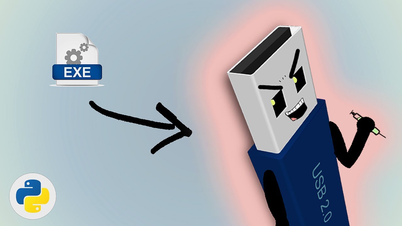 Turn a USB Drive into a HACKING TOOL  (Scripting w/ Python)