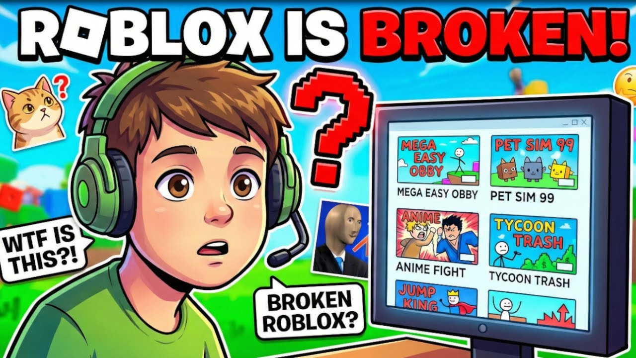 Why Can't I Find A Good Roblox Game??