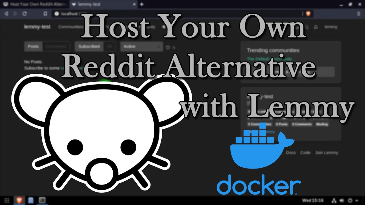 Host Your Own Reddit Alternative with Lemmy in Docker