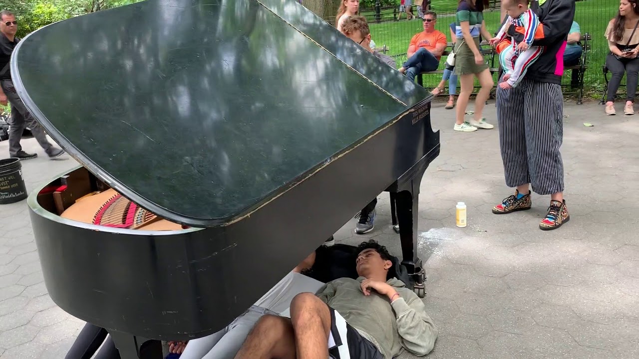 The Piano man of Washington Square Park