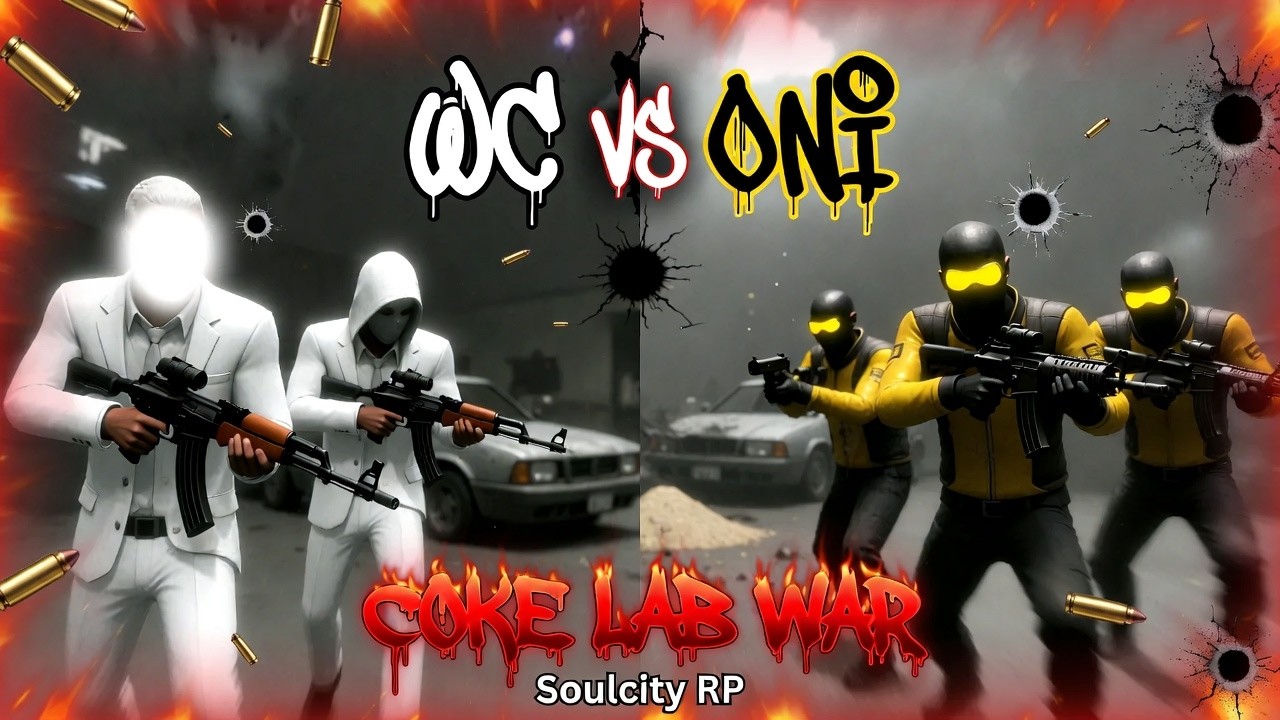 WC vs ONI: Epic Coke Lab Bloodbath! | Soulcity RP Gang War #Soulcity #EchoRP #GTARP #GTA5RP #WCvsONI