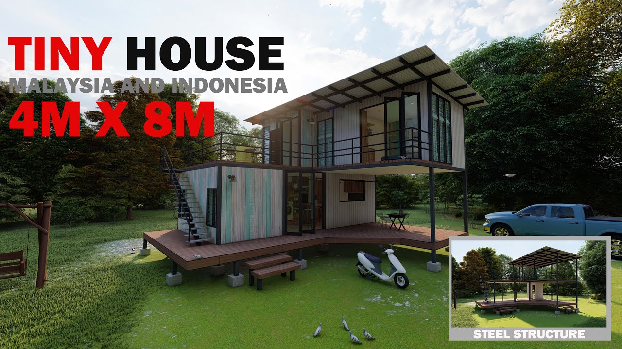 MEMBINA TINY HOUSE LEBIH JIMAT DARI RUMAH KONTENA DI MALAYSIA