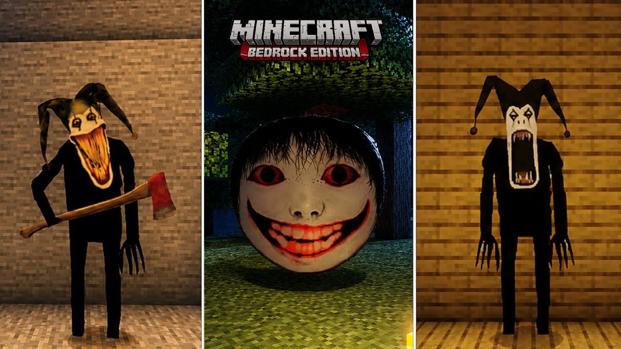 10 Minecraft Horror Mods For BEDROCK/POCKET EDITION | Minecraft Horror Mods For POCKET EDITION