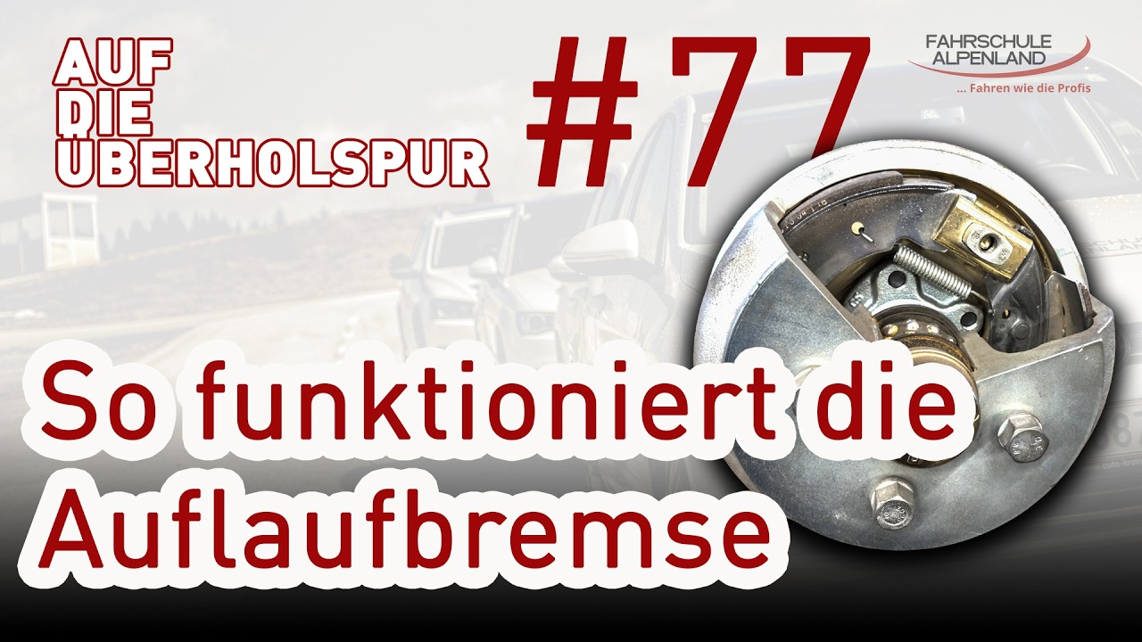 Die AUFLAUFBREMSE beim PKW-Anhänger auf den Punkt gebracht! #führerscheinprüfung
