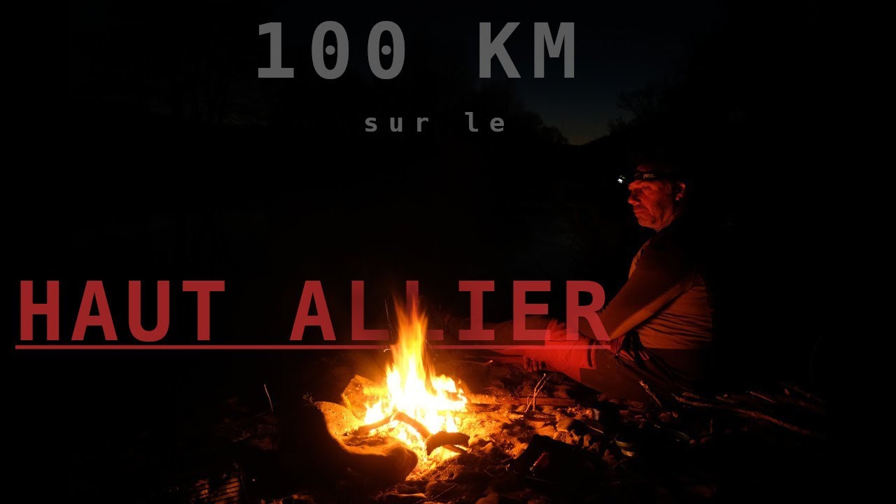 100km sur le Haut Allier en kayak Gumotex