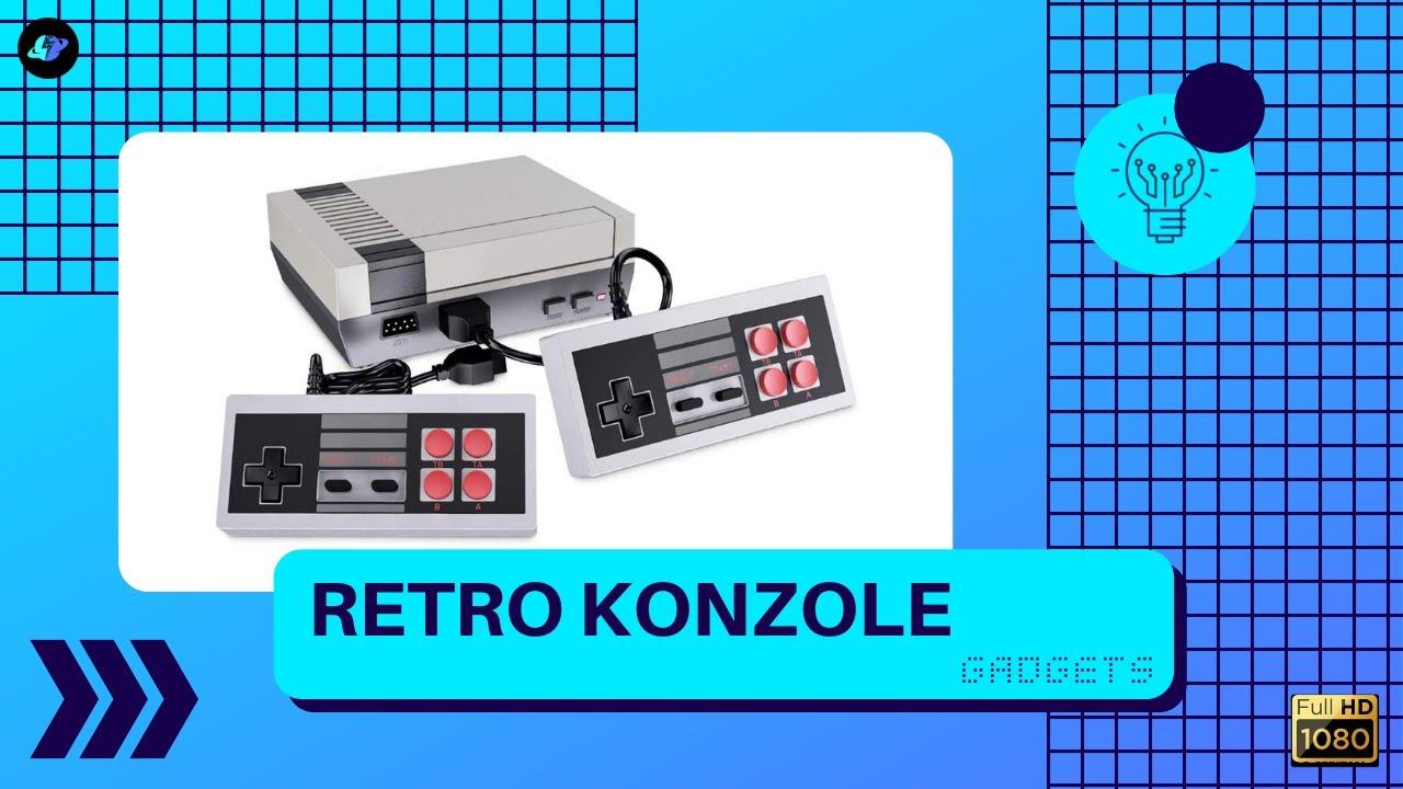 🔵 RETRO KONZOLE // Hodně zábavy za 300? (GADGETS #4) [FHD]