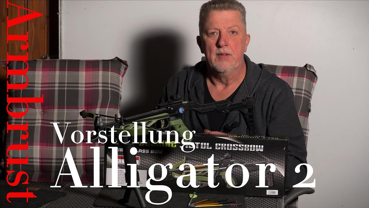 Vorstellung Pistolenarmbrust X-Bow Alligator 2
