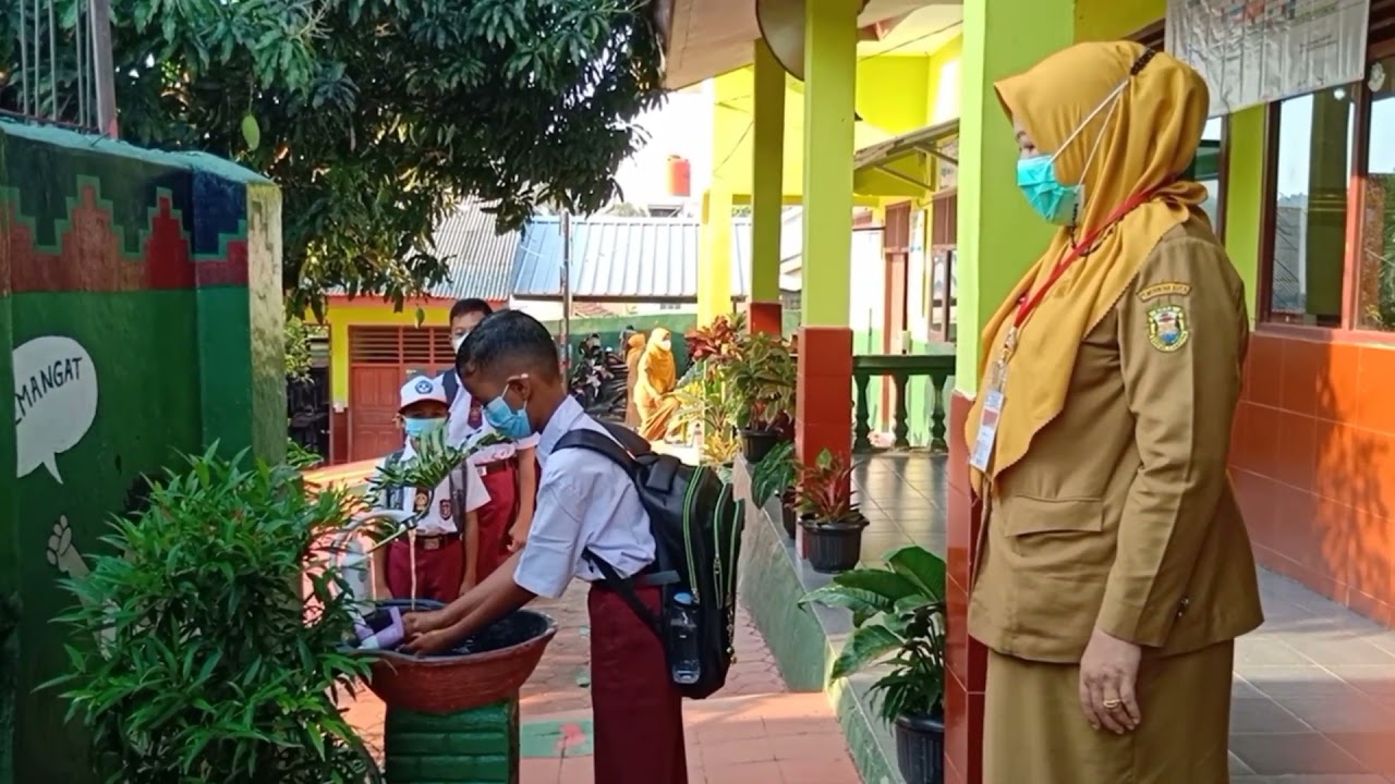 PTMT (Pembelajaran Tatap Muka Terbatas) SDN 3 Sumberejo Kec Kemiling Kota Bandar Lampung