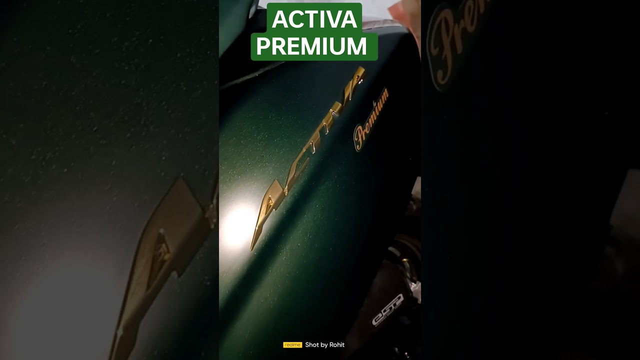 Premium #Activa #6G| #EDITION 2022| GREEN COLOUR (HONDA )