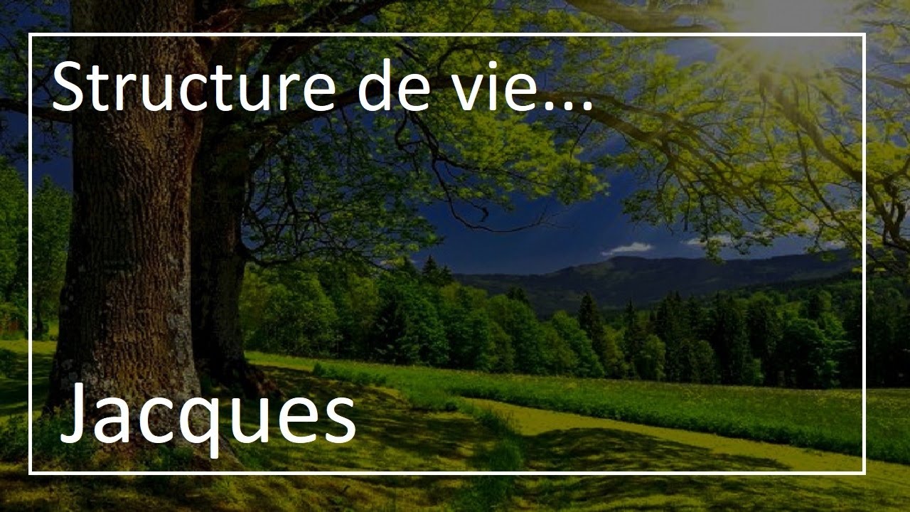 Structure de vie... - Culte du 15 Janvier 2023