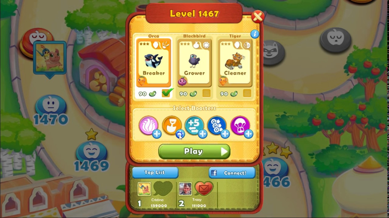 Farm Heroes Saga Bonus Levels Rancid's Revenge Level 4 and Level 5 25th June 2017