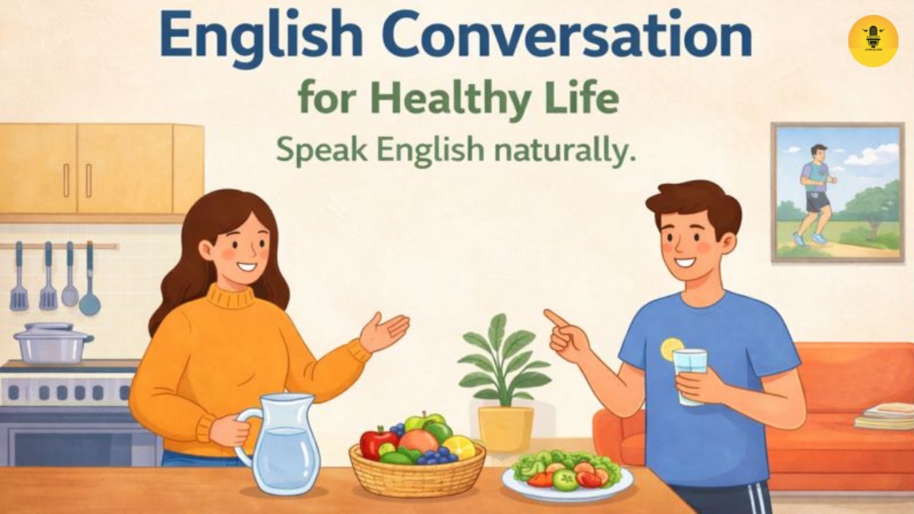 English Conversation for Healthy Life | Learn English through Podcast | Improve English