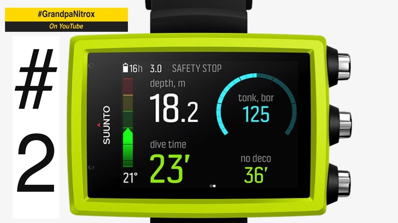 Suunto Eon Core - HOW TO display multiple cylinders  #talkingscuba #suuntodiving #grandpanitrox
