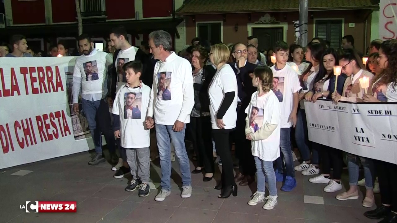Fiaccolata in ricordo di Francesco Prestia a Mileto