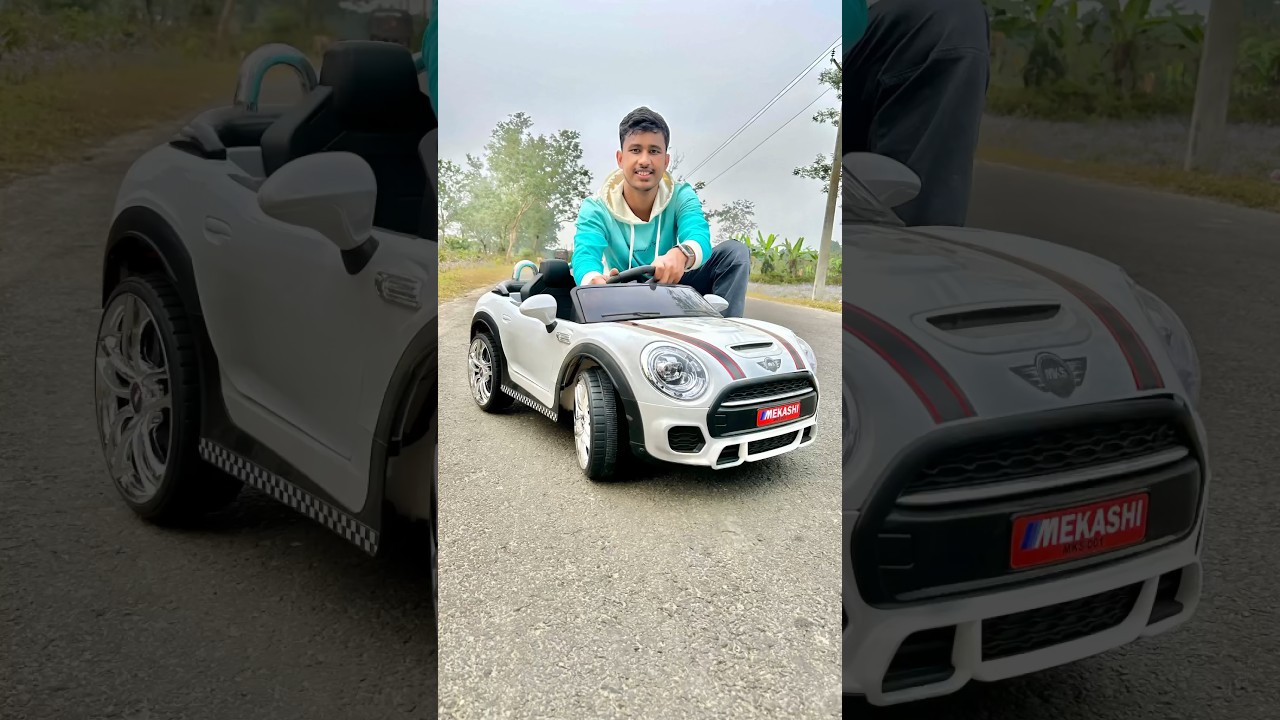Rc Mini Cooper car Unboxing and testing 😁