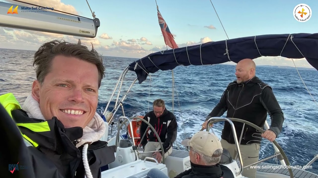 RYA Coastal Skipper Course in Malta / Sailing School Malta / Sailing in Malta / RYA Training Center